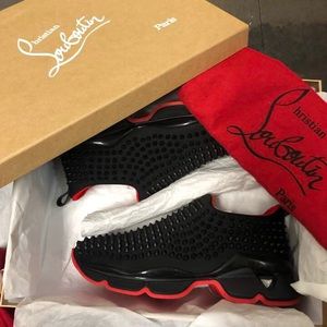Christian Louboutin Spike Runner Trainers EU 43